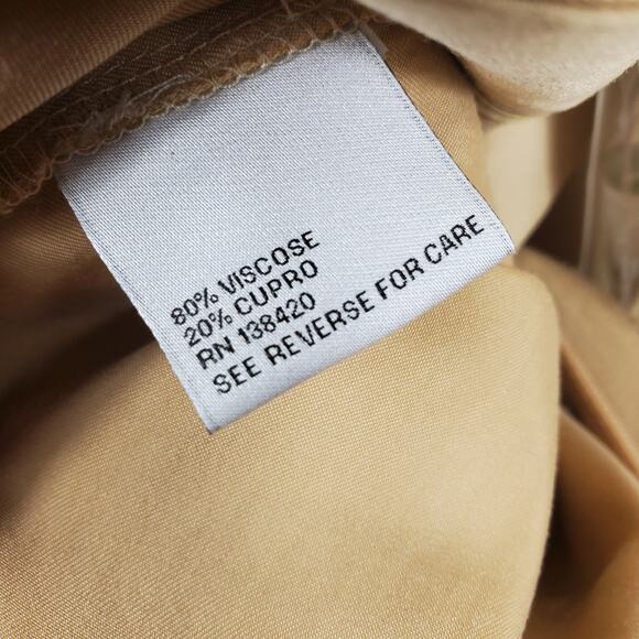 Per Se High Rise Straight-leg Dress Pants in Tan Size 14 - Picture 10 of 11